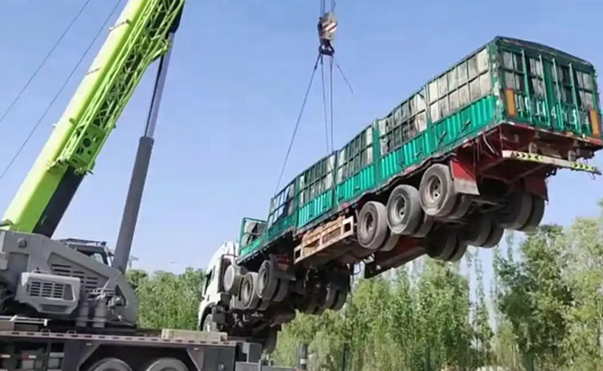 临清道路脱困救援案例